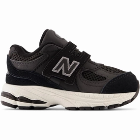 Soft Padding Odor control New Balance 2002 Hook & Loop Sneakers Black