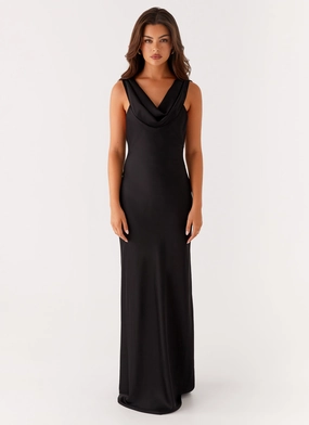 Fresh Look Grab Now Arya Maxi Dress - Black