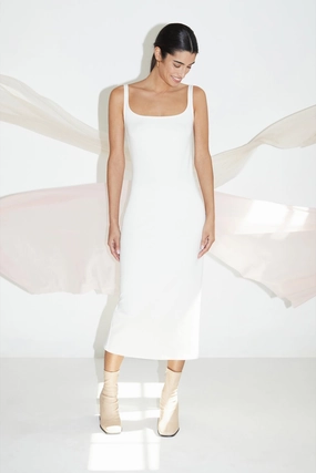 Ashley Dress Coral Soft Light Comfort