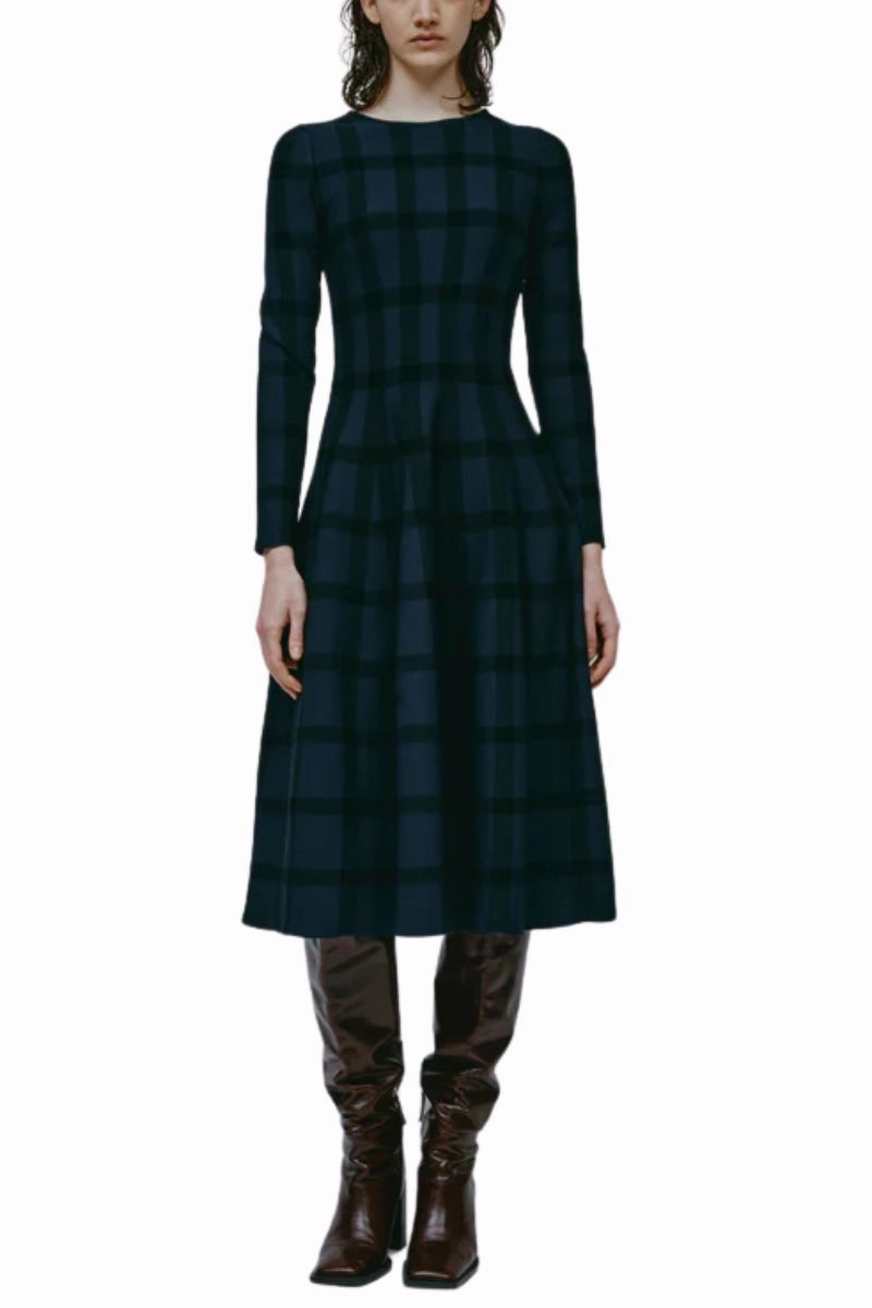 Ava Midi Dress Sharp Mood Smooth-Finish