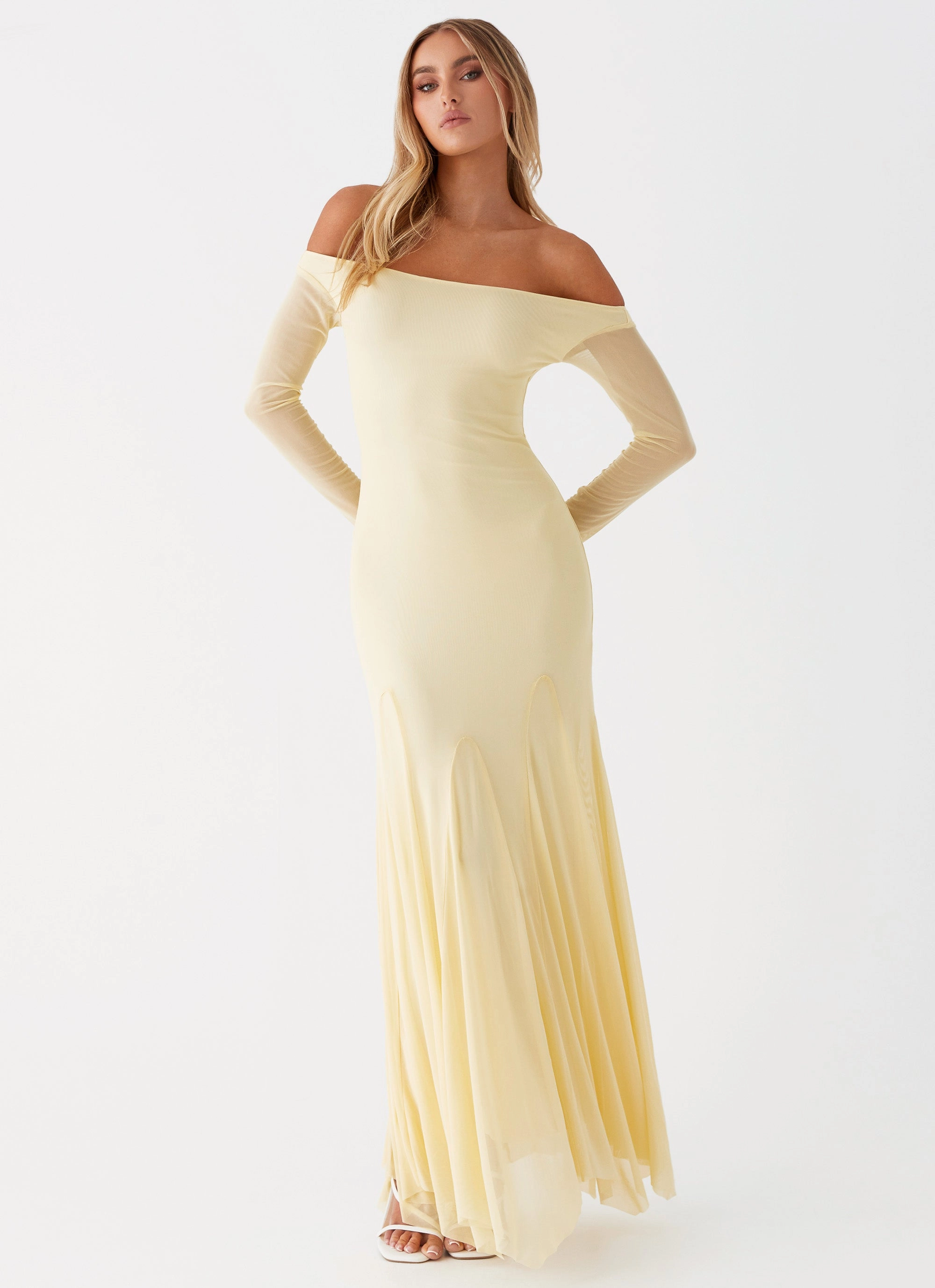 Relaxed Style Maribel Maxi Dress - Yellow