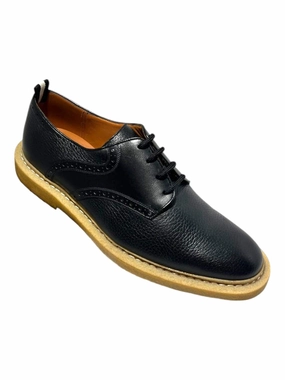 Fast Paced Marriage Shade Bally Nek 6222929 Men's Black Perforated Deer Grained Leather Shoe