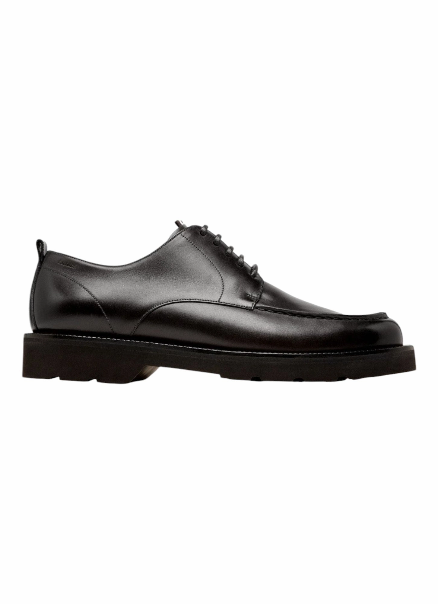 Work Session Bally Norber 6239800 Men's Black Calf Leather Derby Shoes