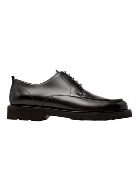 Work Session Bally Norber 6239800 Men's Black Calf Leather Derby Shoes