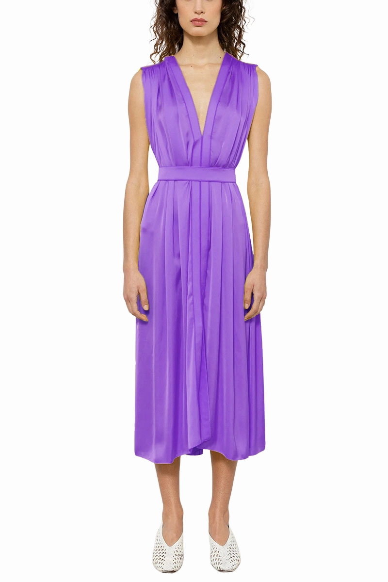 Urban Light Modern Staple Belted Midi Dress