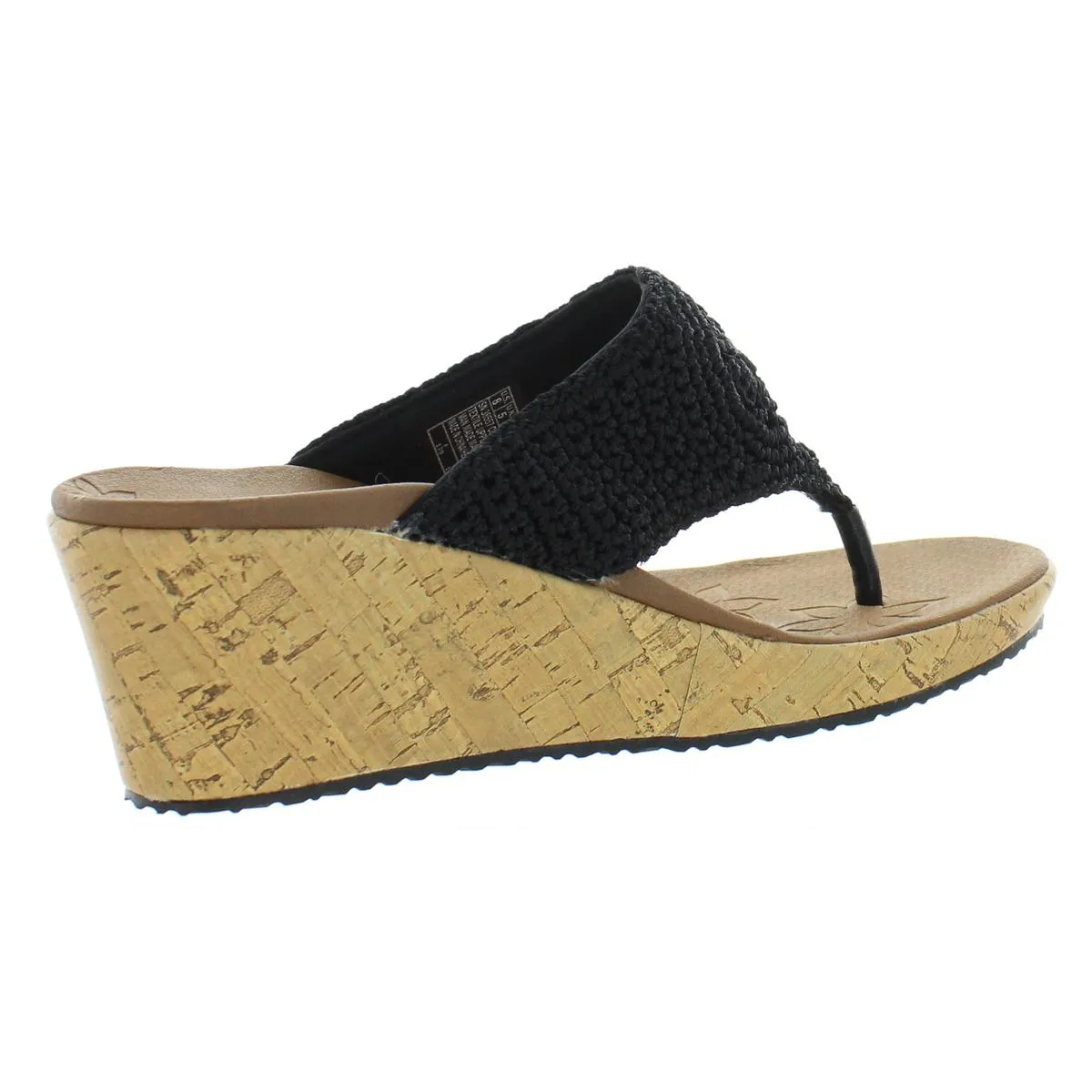 Beverlee-Fancy Work Womens Flip Flop Slides Wedge Sandals Car Ride