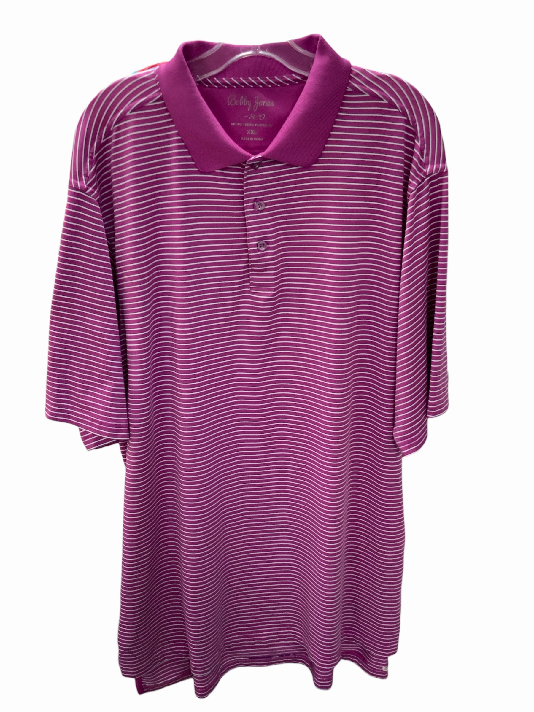 Bobby Jones Men's Shirt Stripe XXL Anti Static Lining