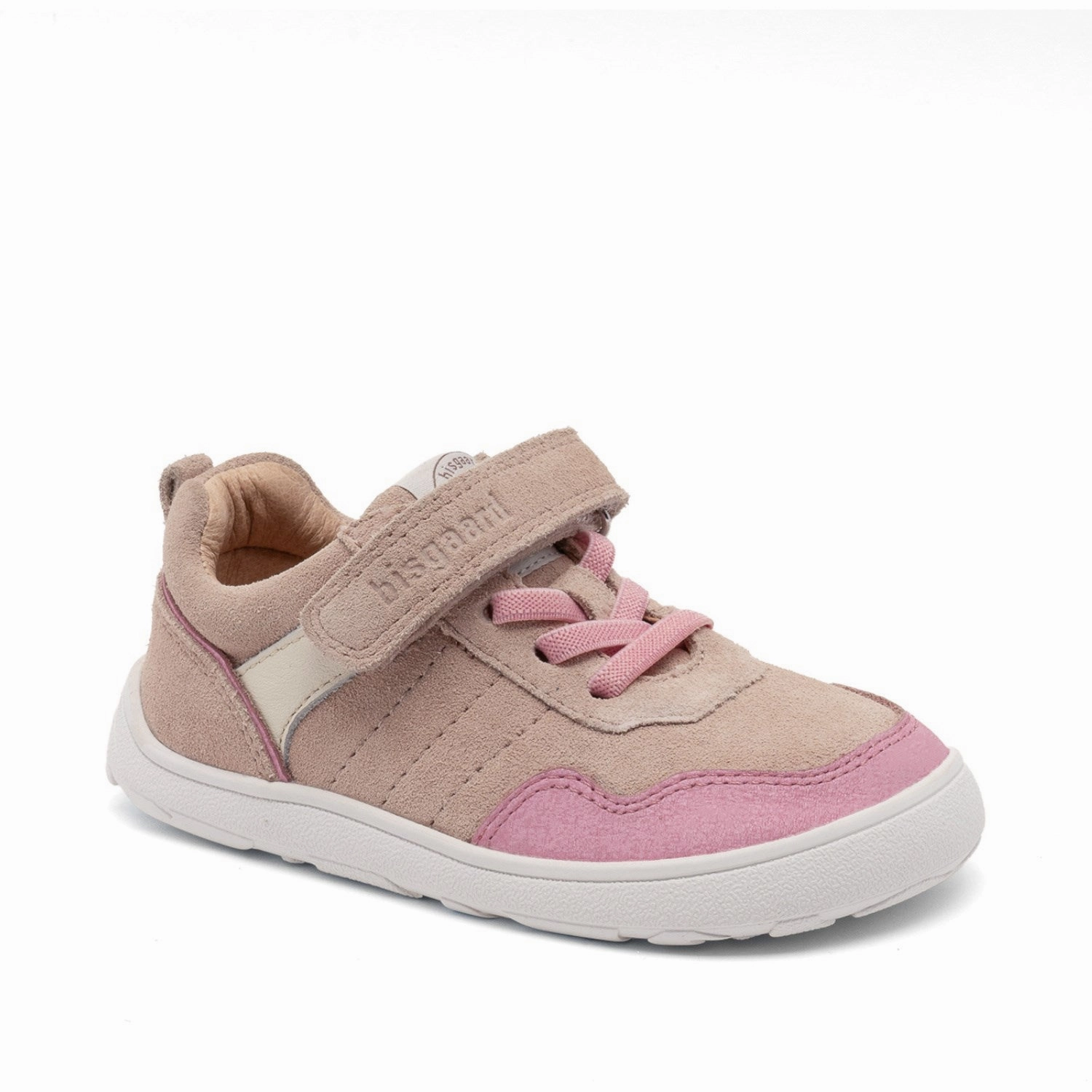 Dynamic Walk Toe Cap Bisgaard Dusty Rose Barefoot Baloo Velcro Shoe
