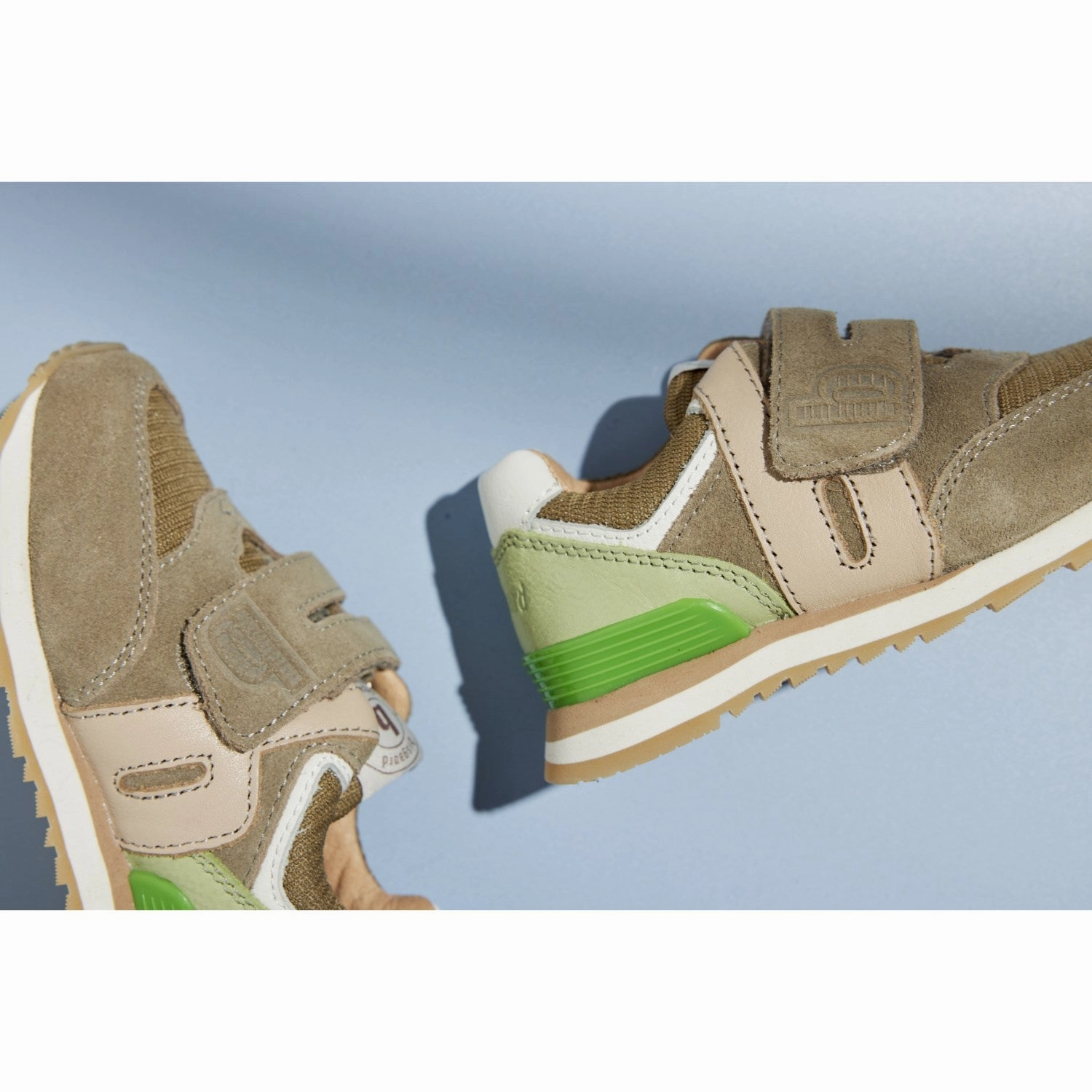 Odor Control Fabric All-around durability Bisgaard Khaki Winston Velcro Shoe