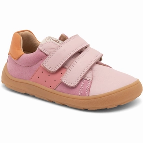 Fashion Movement Kevlar Reinforced Thread Bisgaard Pink Barefoot Ricco Velcro Shoe