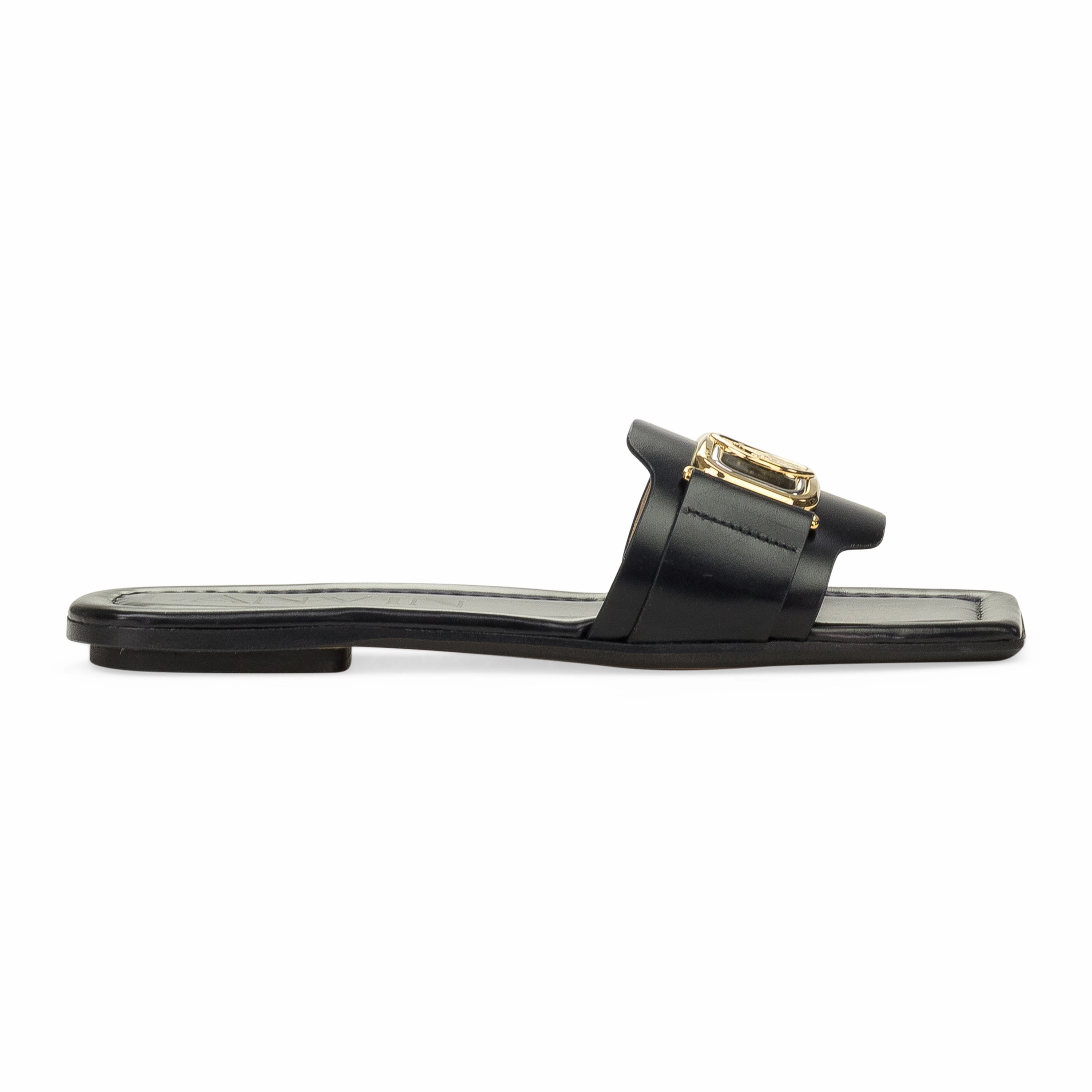 Quick Slip-On Design BLACK SWAN SLIDES