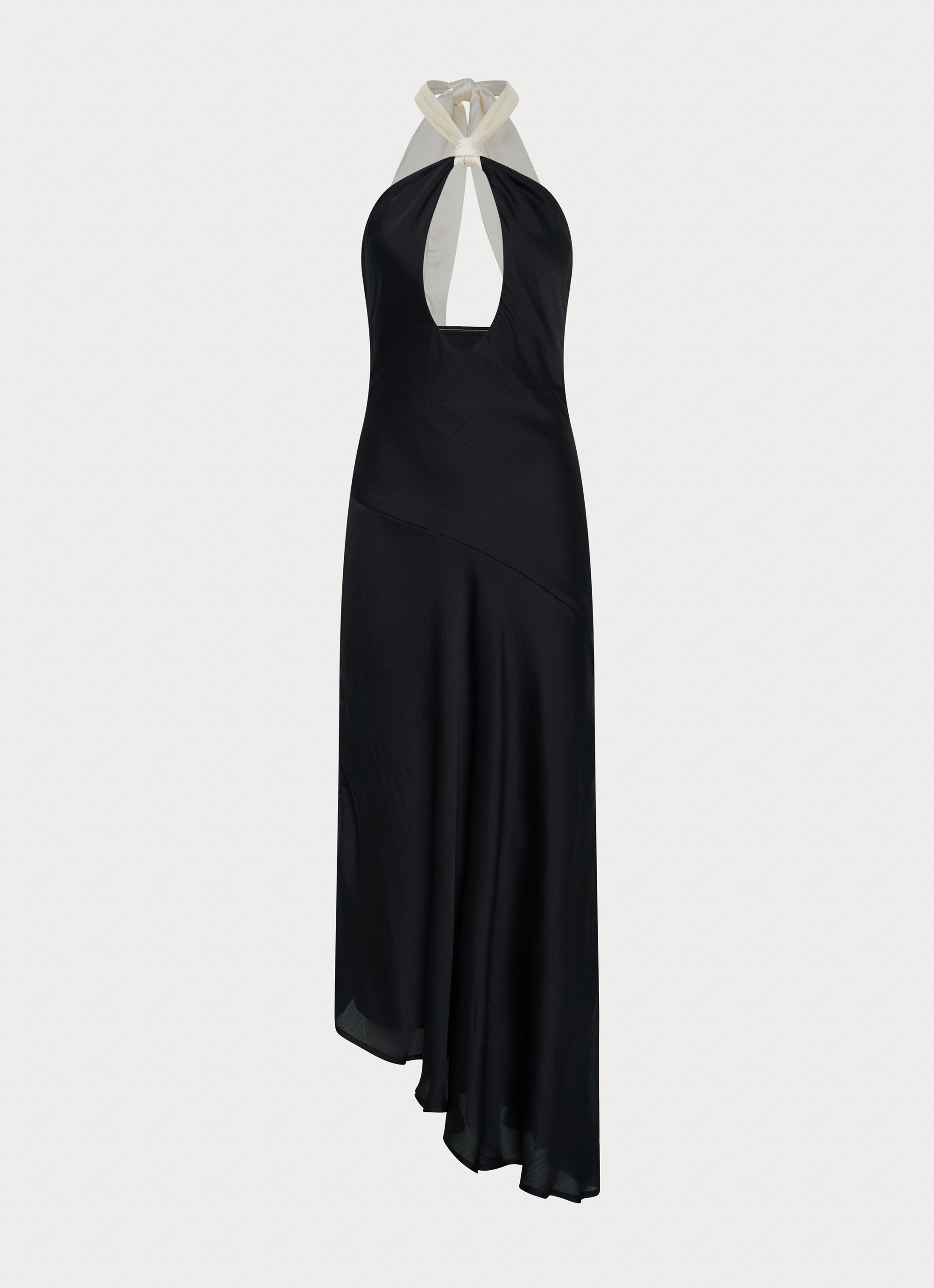 Gentle Shine Polished Edge Night Owl Maxi Dress - Black