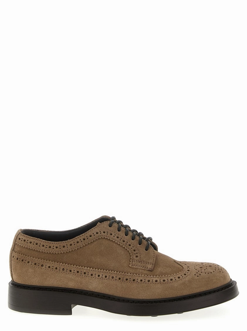 Dovetail Lace Up Shoes Cross Teaming Sharp Profile