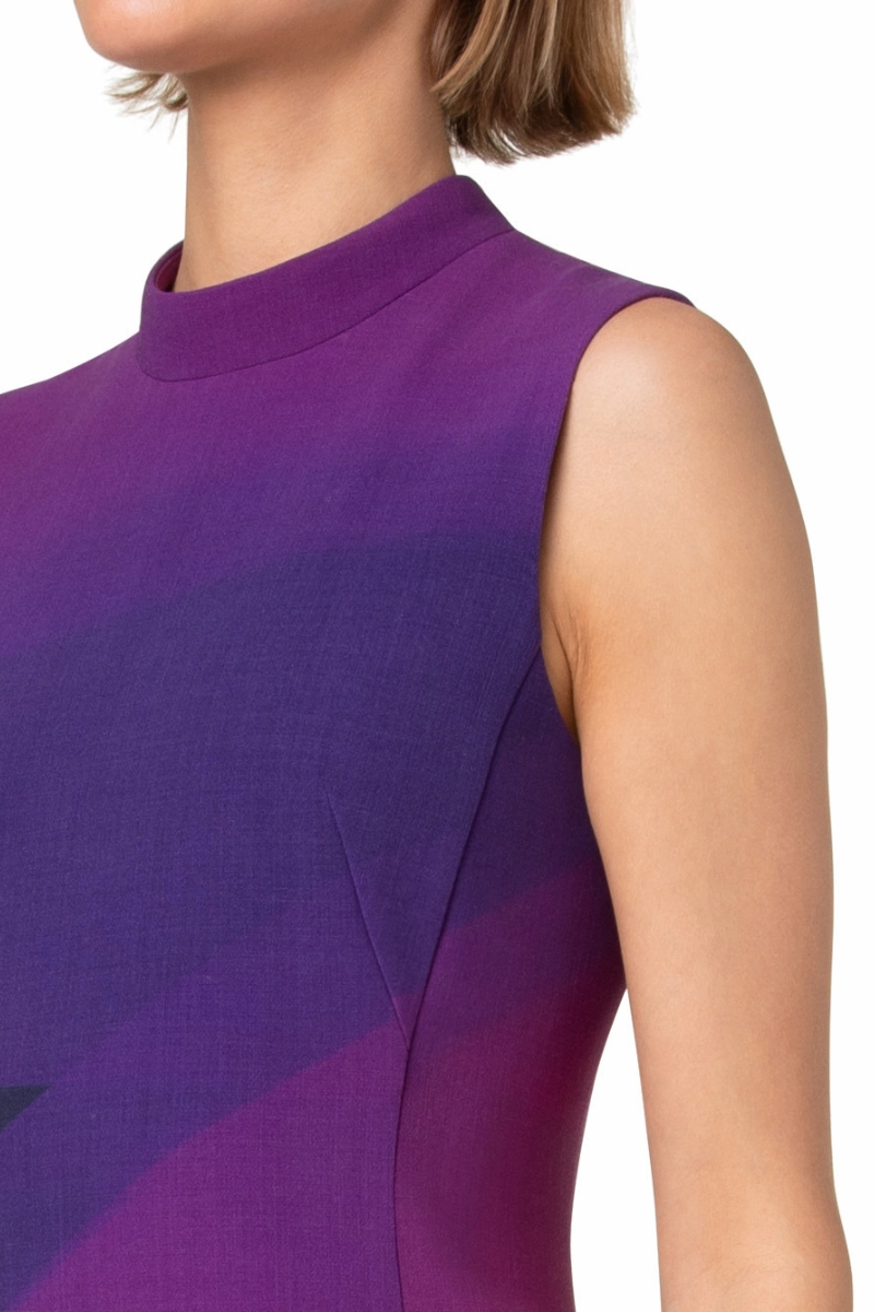 Simple Profile custom-fit Alta Magenta Sheath Dress