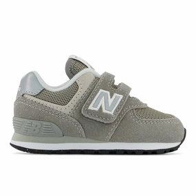 New Balance 574 Grey Sneakers Comfortable Heel Anti Torsion Stability