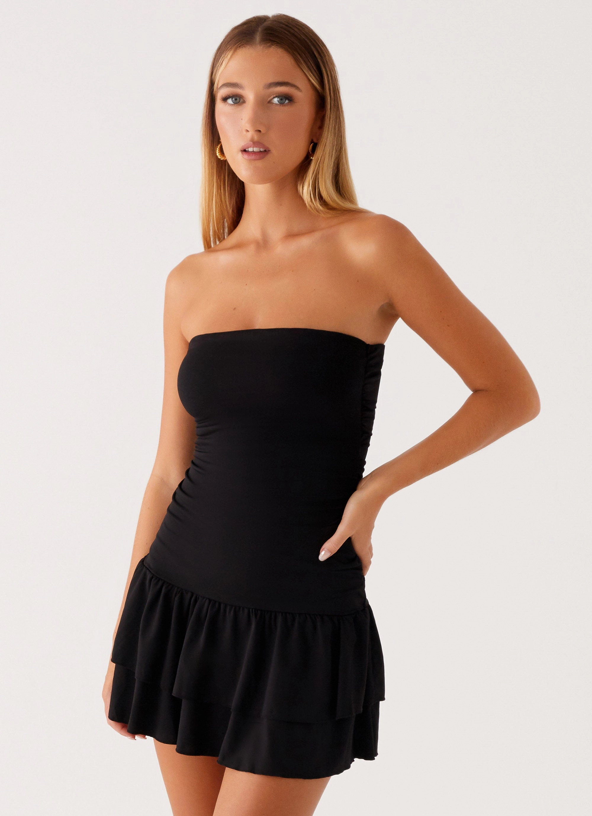 Tonya Mini Dress - Black Fashion Option Tear-resistant