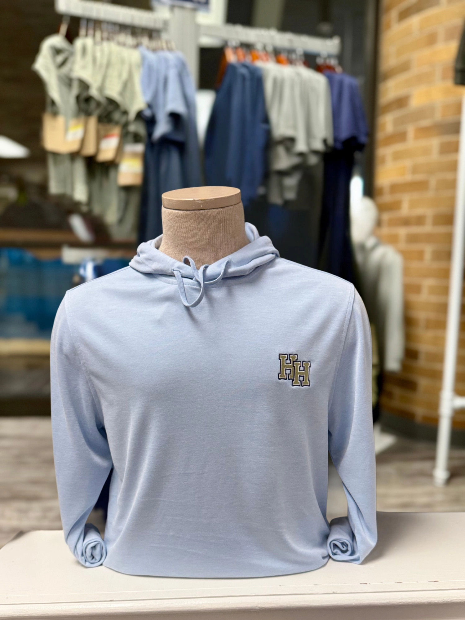 coordinate with other items Wedding Turtleson Performance Hoodie, blue, stacked Hs