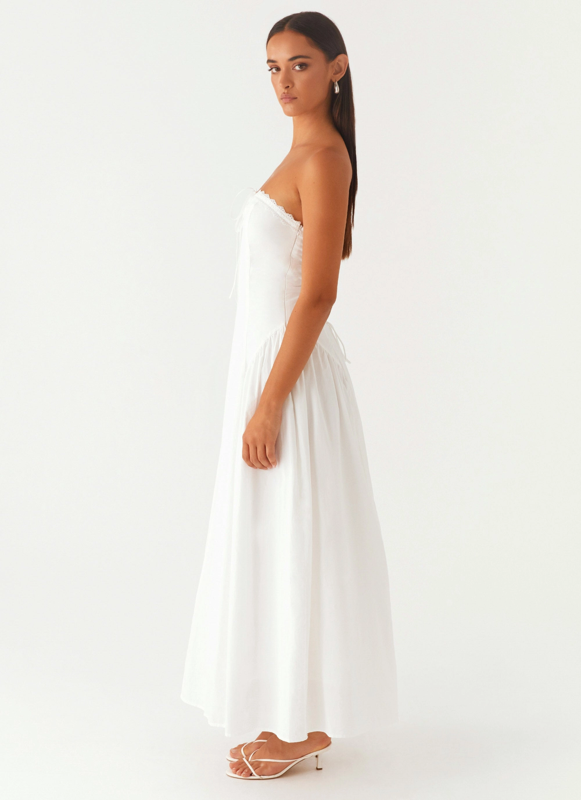 Chic Rhythm Chic Ensemble Burleigh Maxi Dress - Ivory