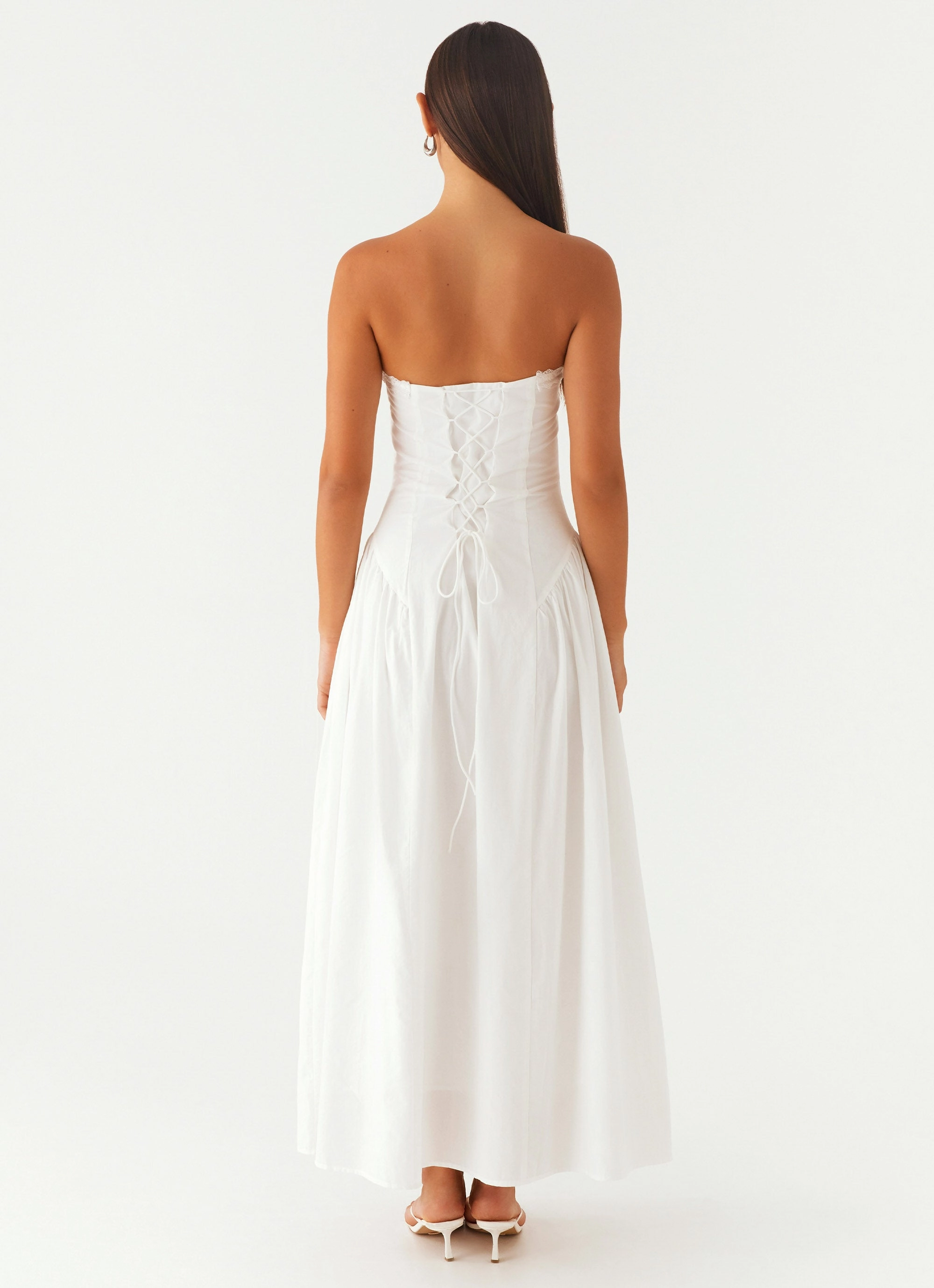 Burleigh Maxi Dress - Ivory Soft Shape