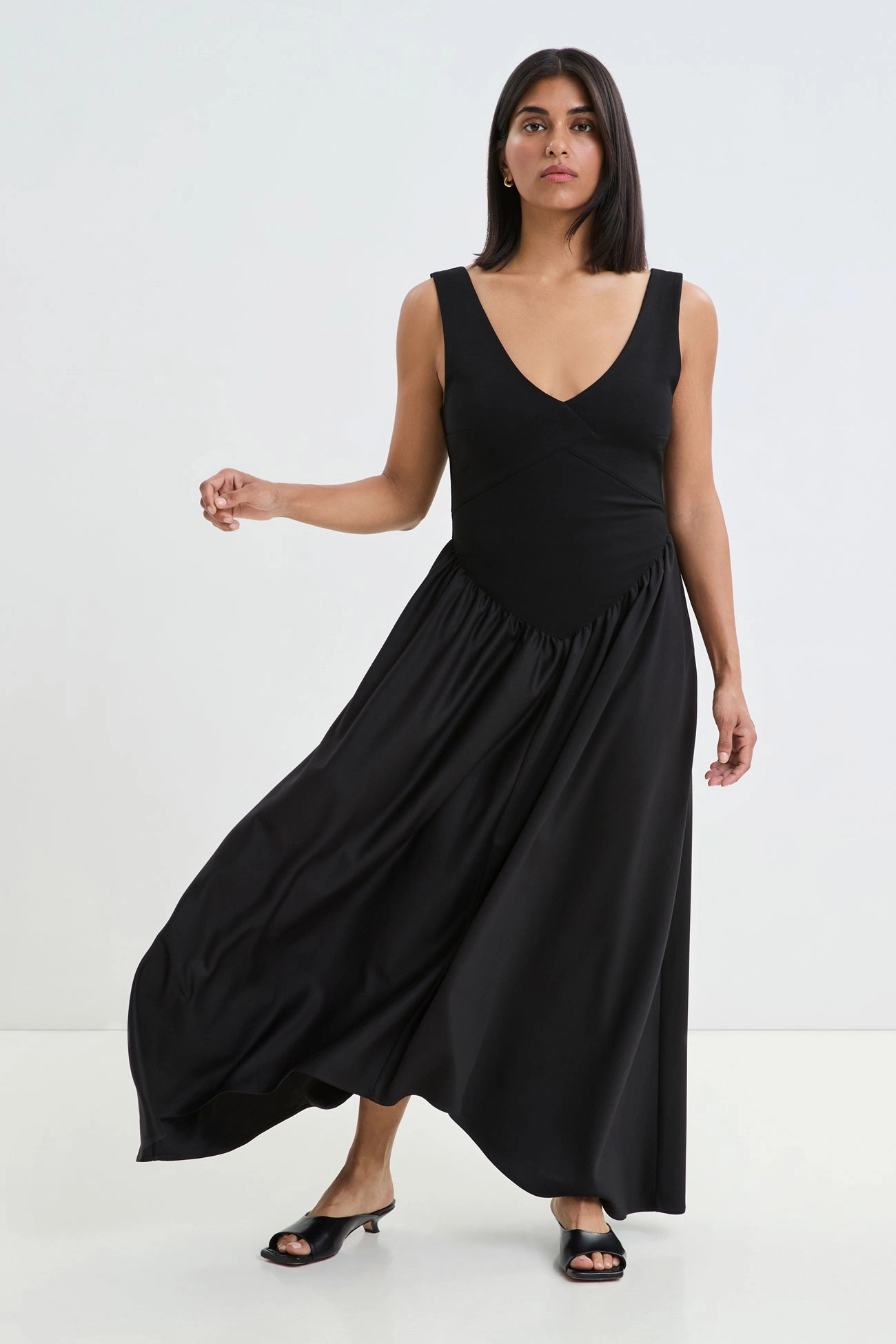 Silky texture Cammi Dress