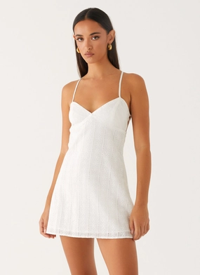 Daily Essential Inara Mini Dress - Ivory