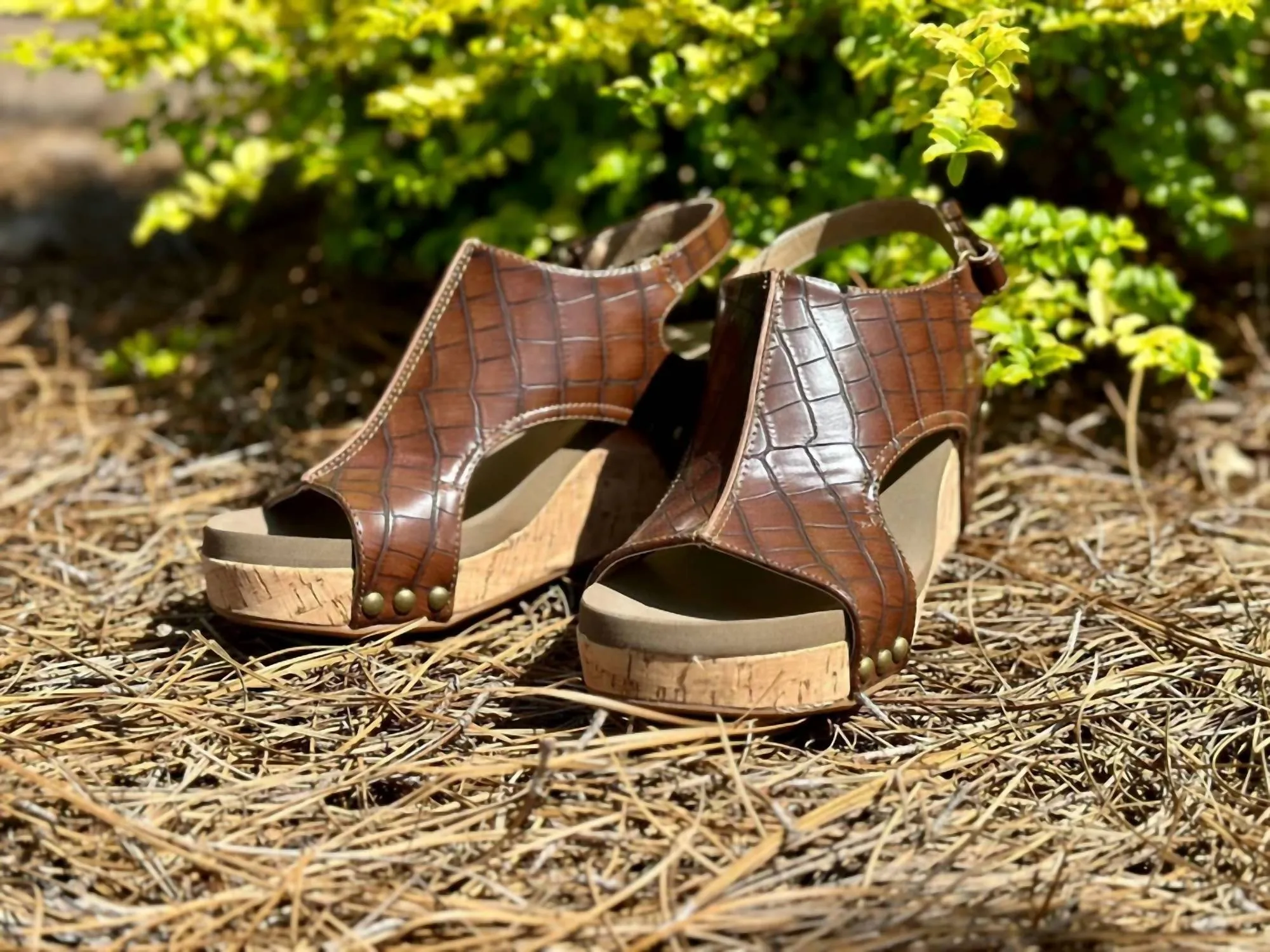 Outdoor Essential All-day outdoor comfort Carley Croc Sandal In Brown