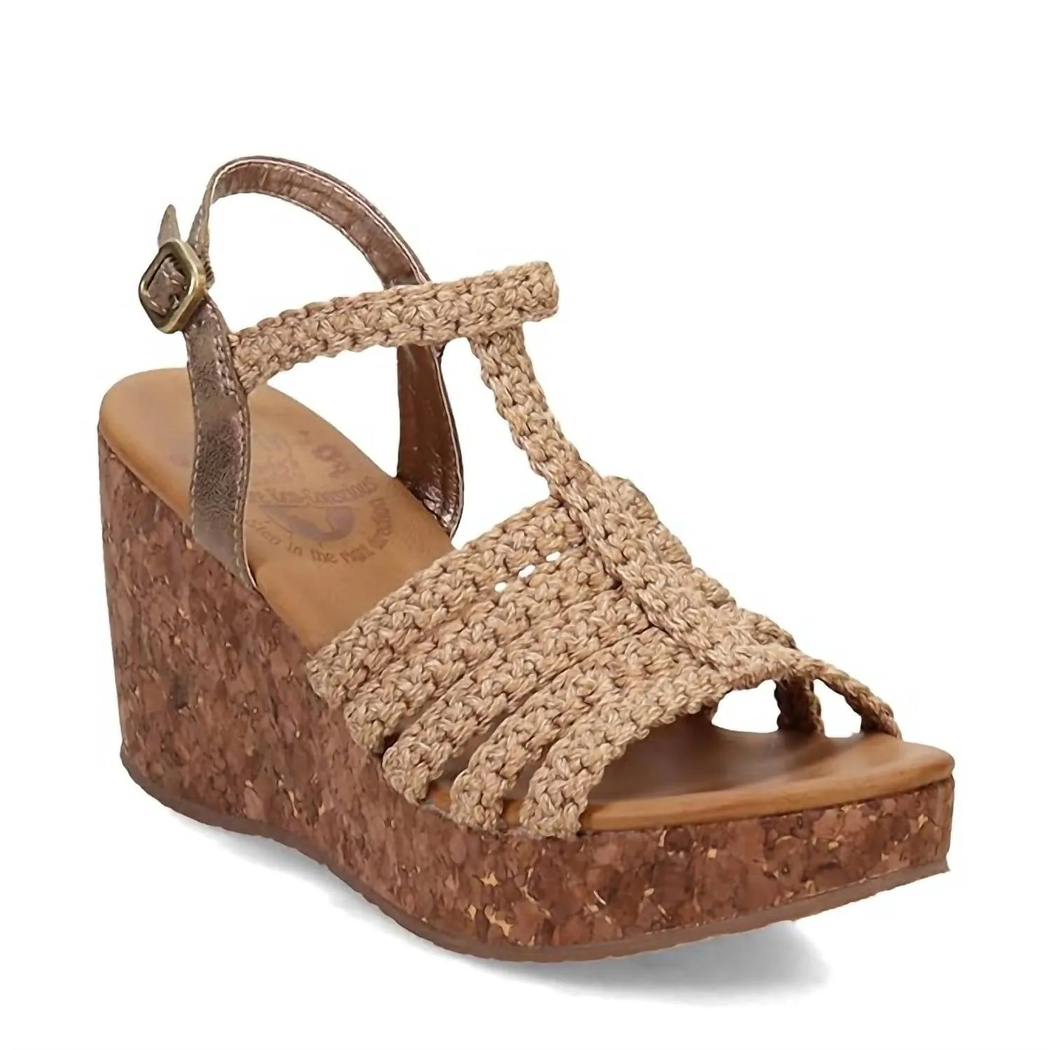 Women's Palermo Wedge In Tan Relaxed Walking Active Day