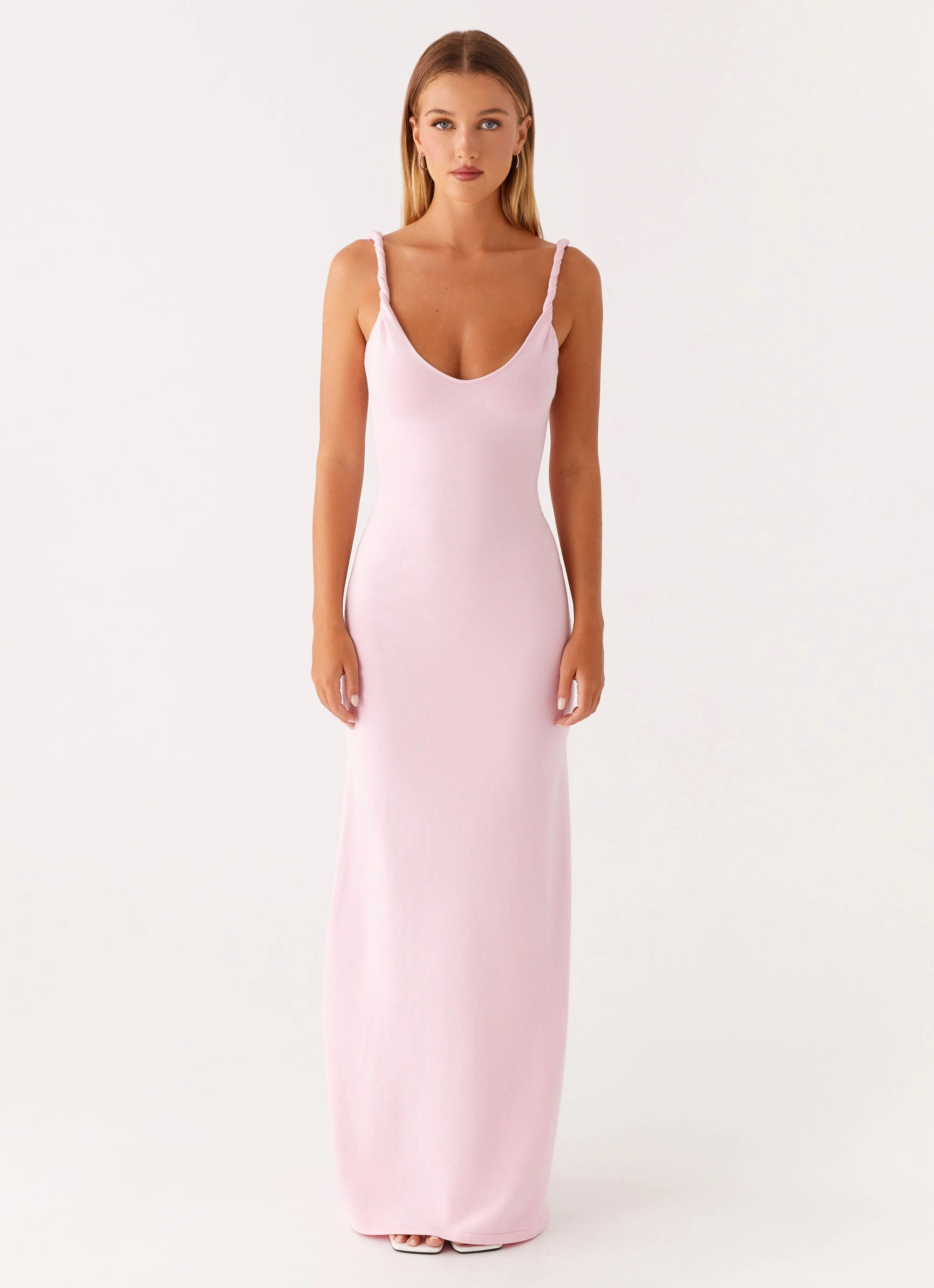 Calm Aesthetic Anastasia Maxi Dress - Pink