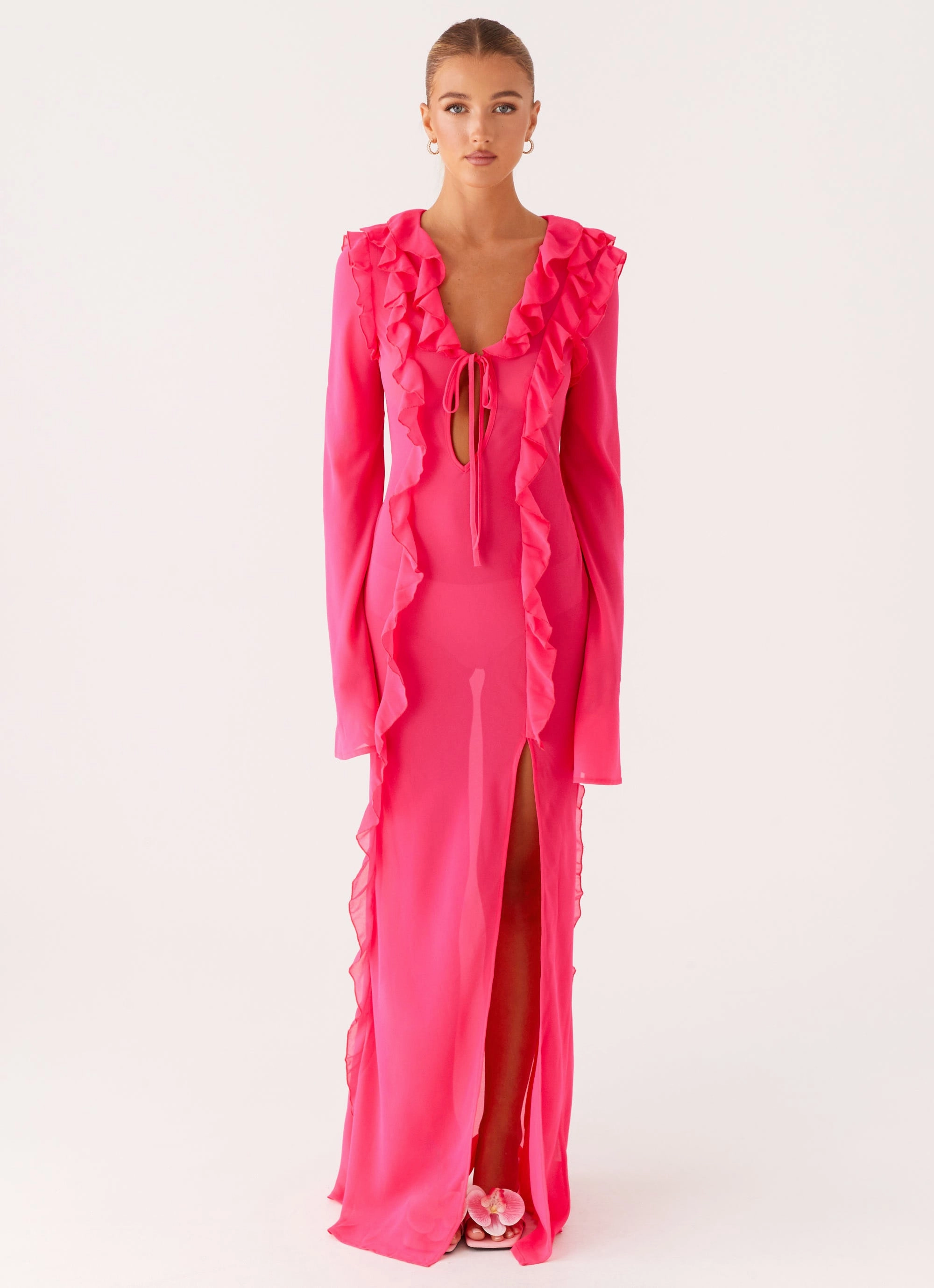 Charlize Maxi Dress - Pink Perfect Fit Wear