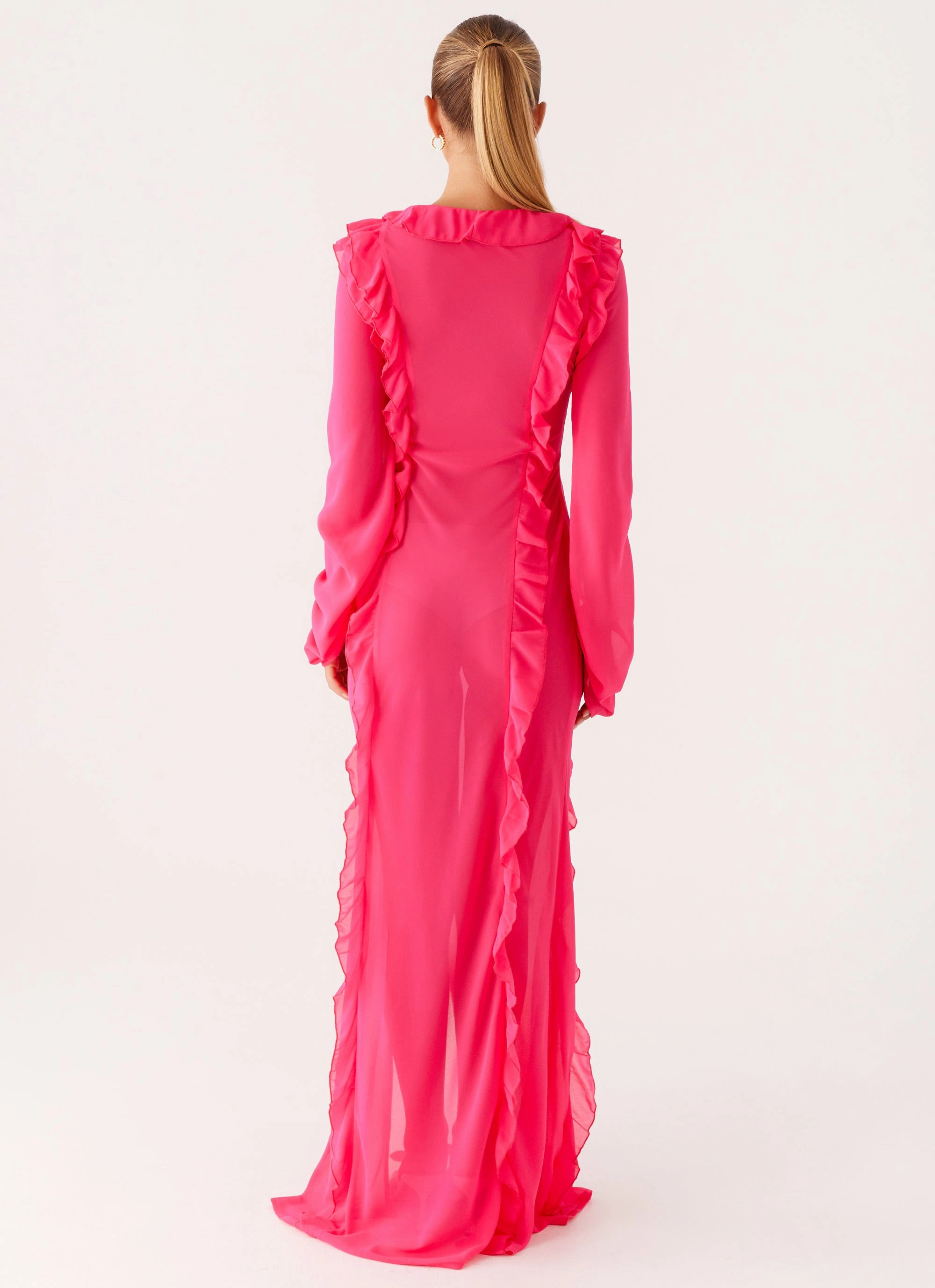 Fashion Fit Charlize Maxi Dress - Pink