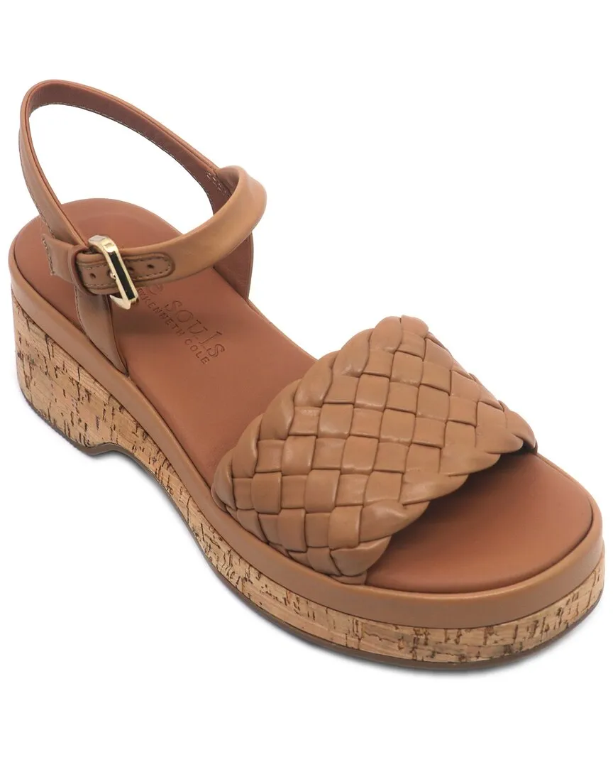 Gentle Souls by Kenneth Cole Dorris Leather Wedge Recycled materials