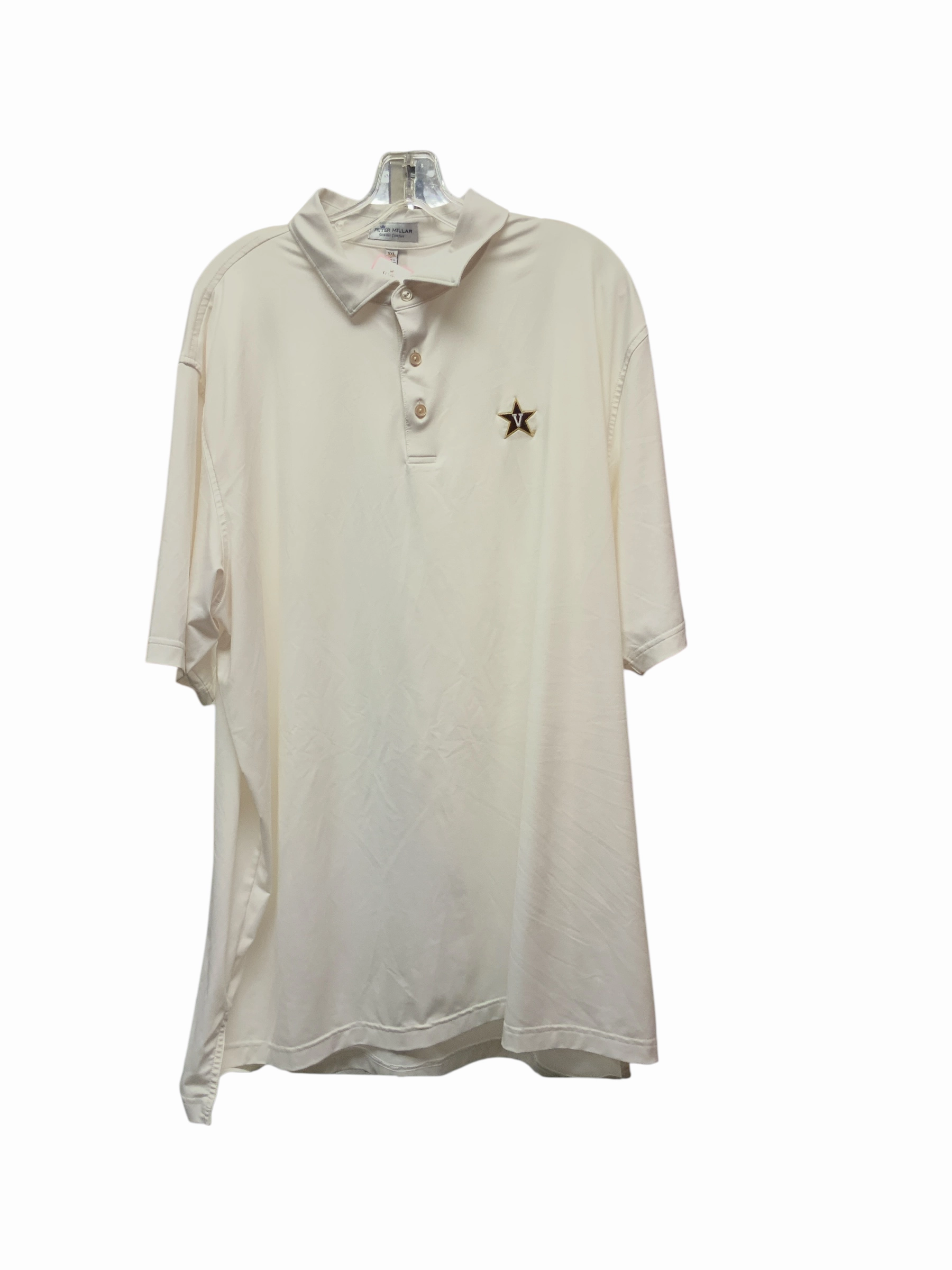 Easy Care Material Peter Millar Men's Polo White XXL