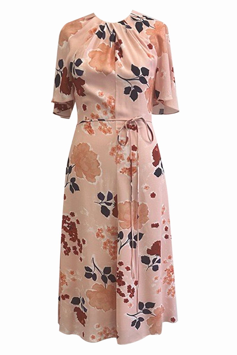 Lightweight Fit Mood Booster Margot A-Line Midi Dress