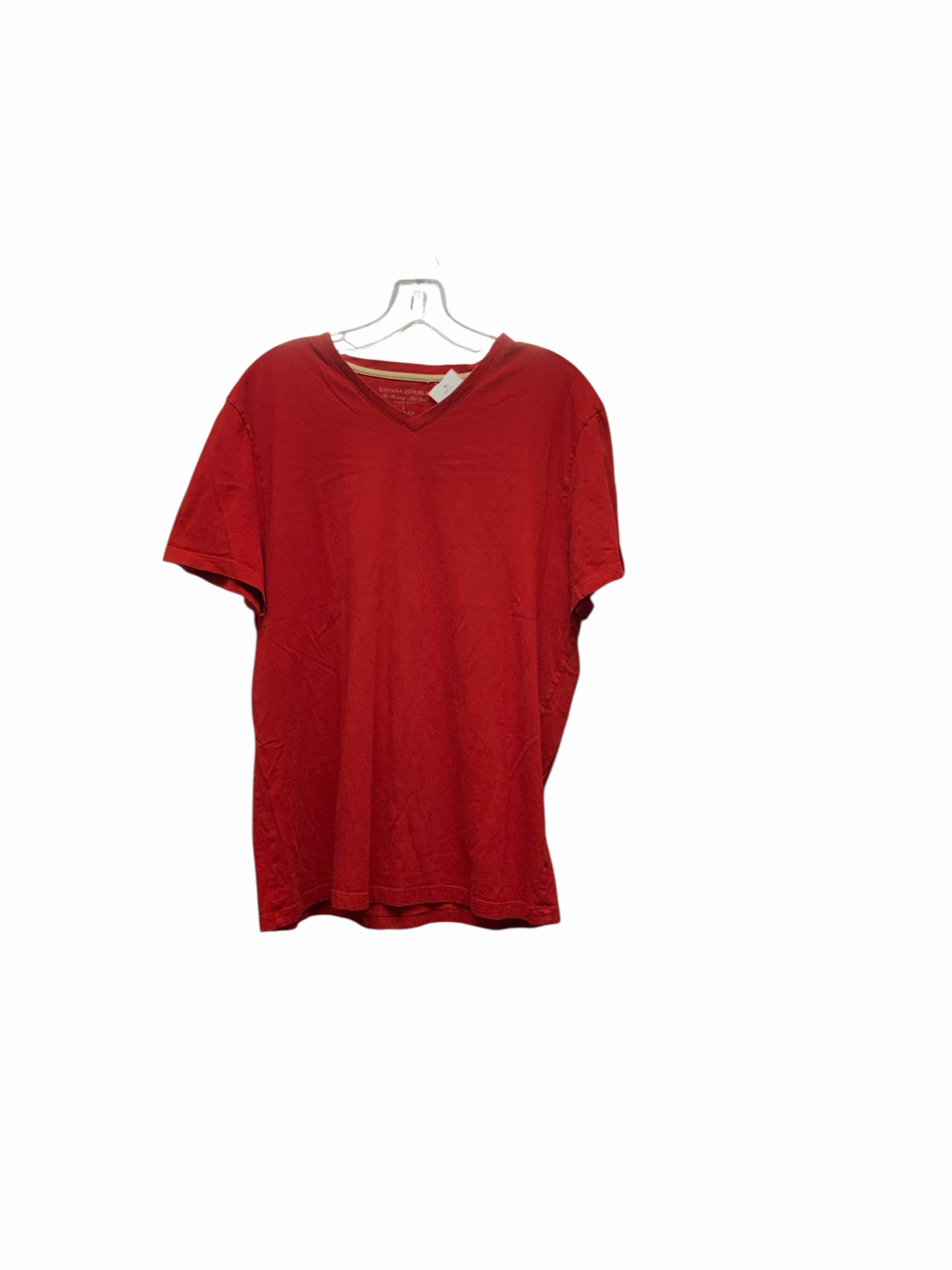 Fitted Design Timeless Comfort Banana Republic Men's Tee Paprika L