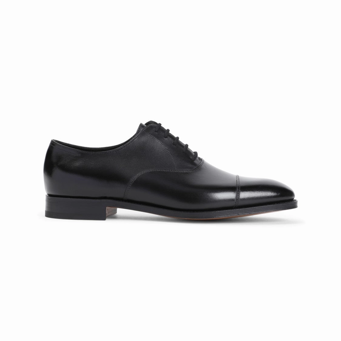 Vintage Craft Elegant Shoes City Ii Black Calf Leather Oxfords