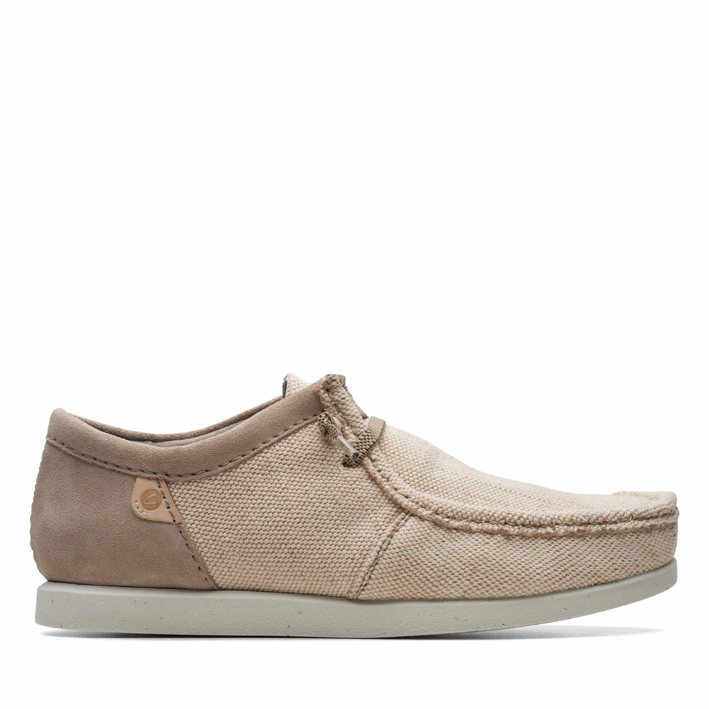 Light Step Clarks ShacreLite Moc in Brown Textile