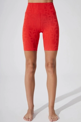 Classic 5" F'Onte Bikershort 3D - Haute Red Easy Movement