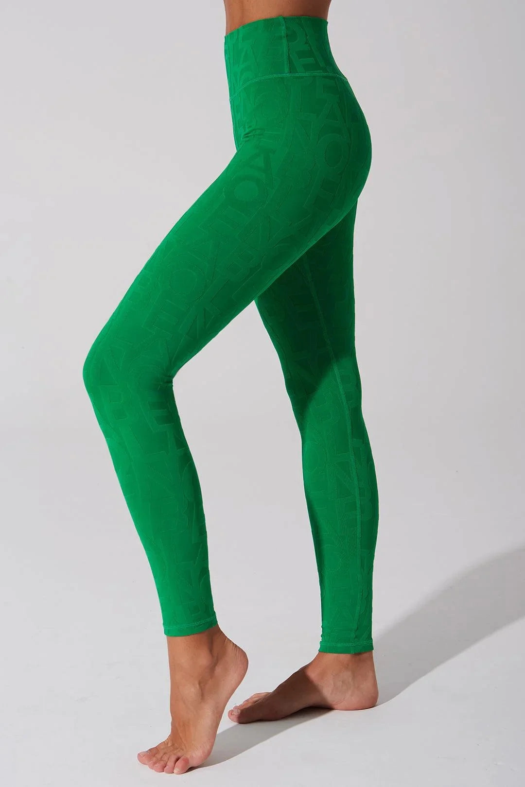 Travel Friendly Classic D??ese Fleur Legging 3D - Dark Green