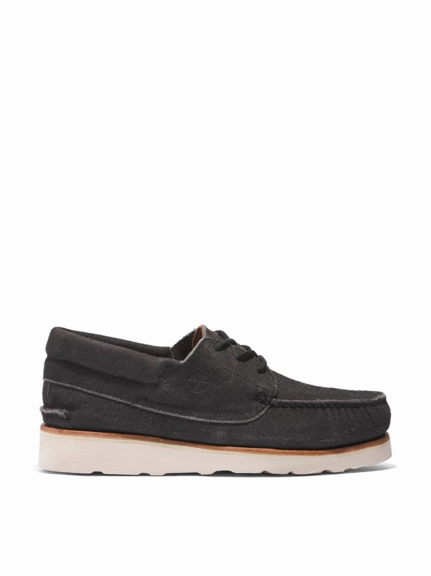 Creative Office 3 Eye Wedge Vibram Lace-Up Boat Shoes