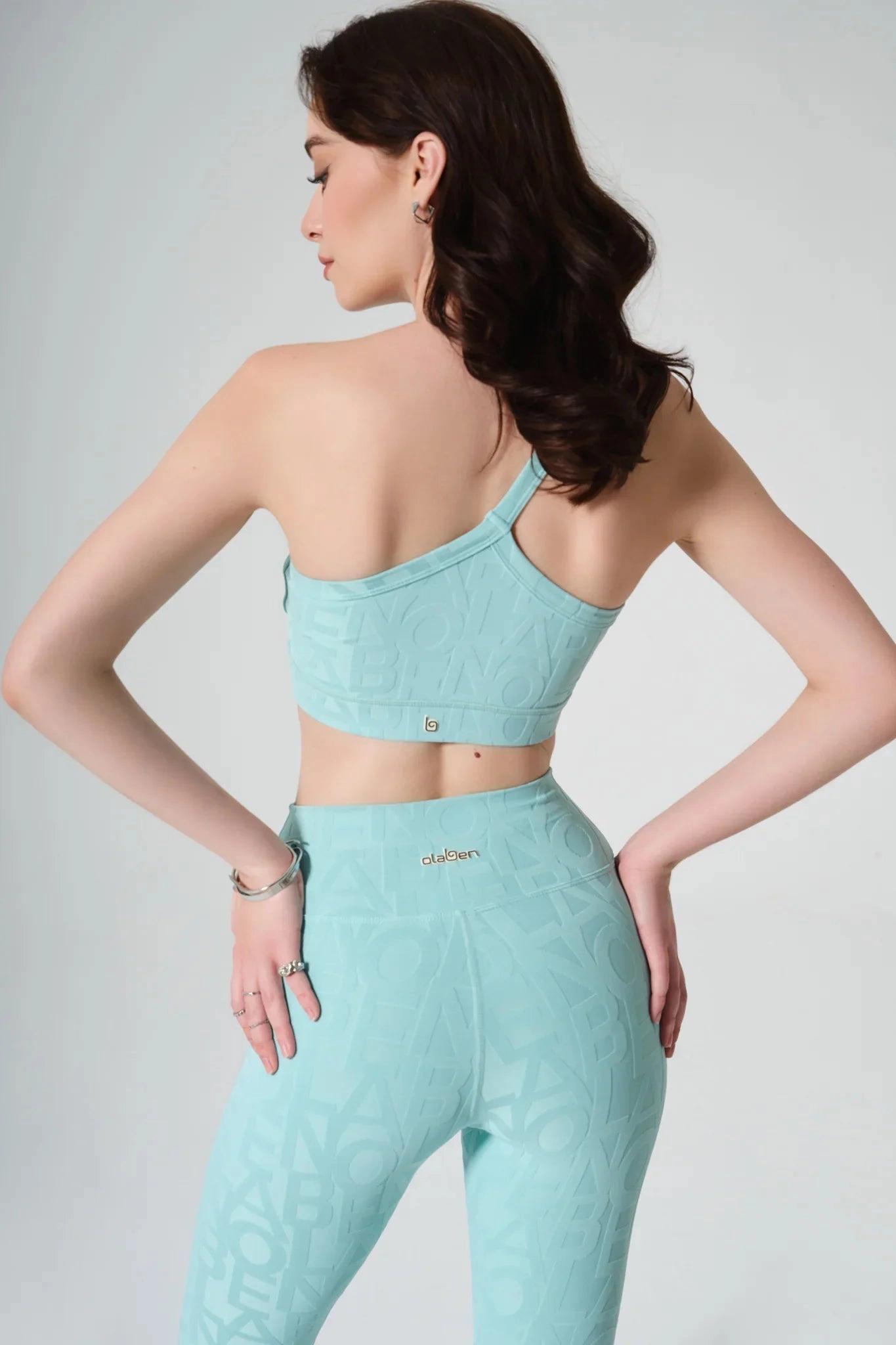 Classic Serein 3D Single Strap Shoulder Bra - Aqua Green Active Comfort