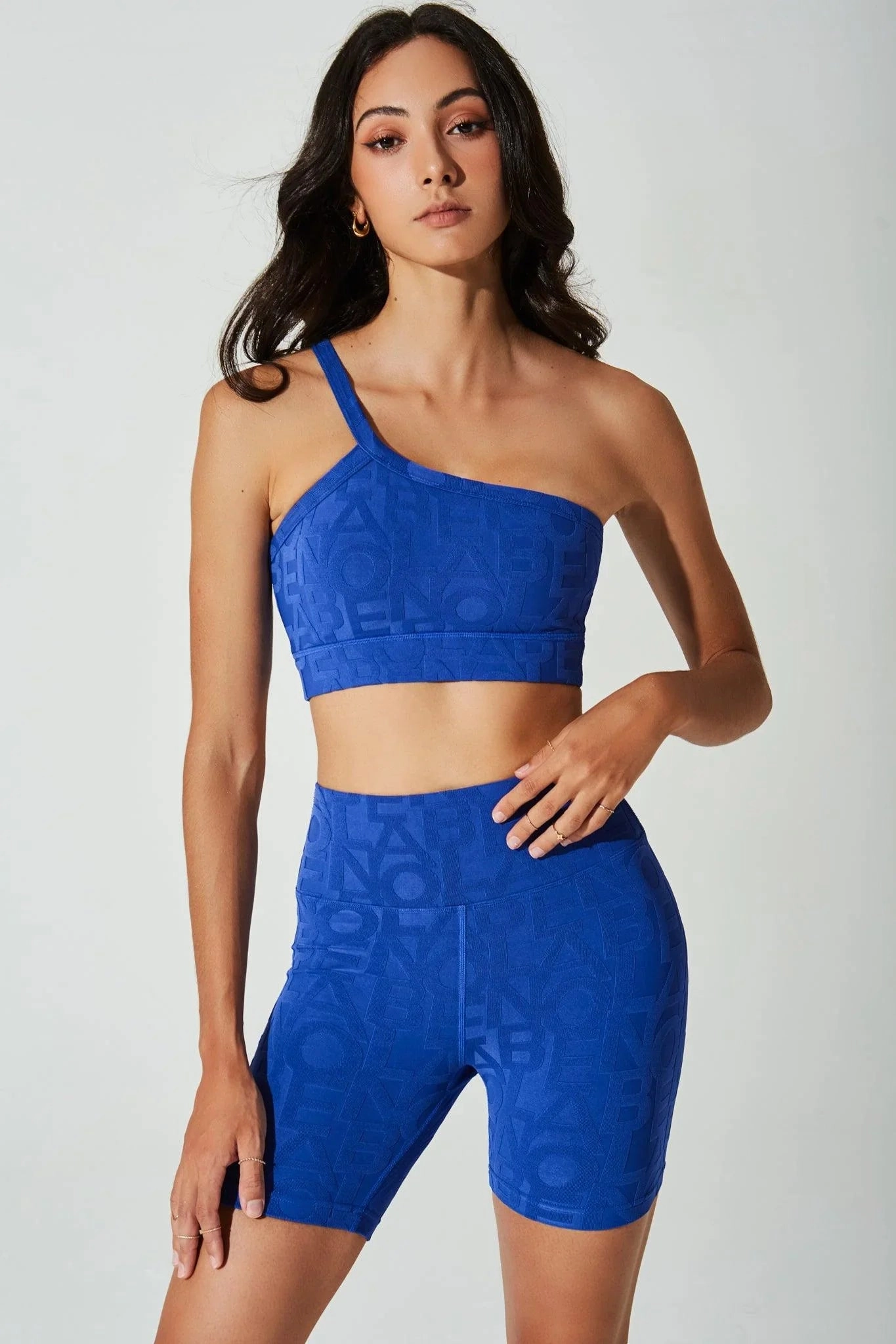 Classic Serein 3D Single Strap Shoulder Bra - Royal Blue Comfortable Support Wear under clothes