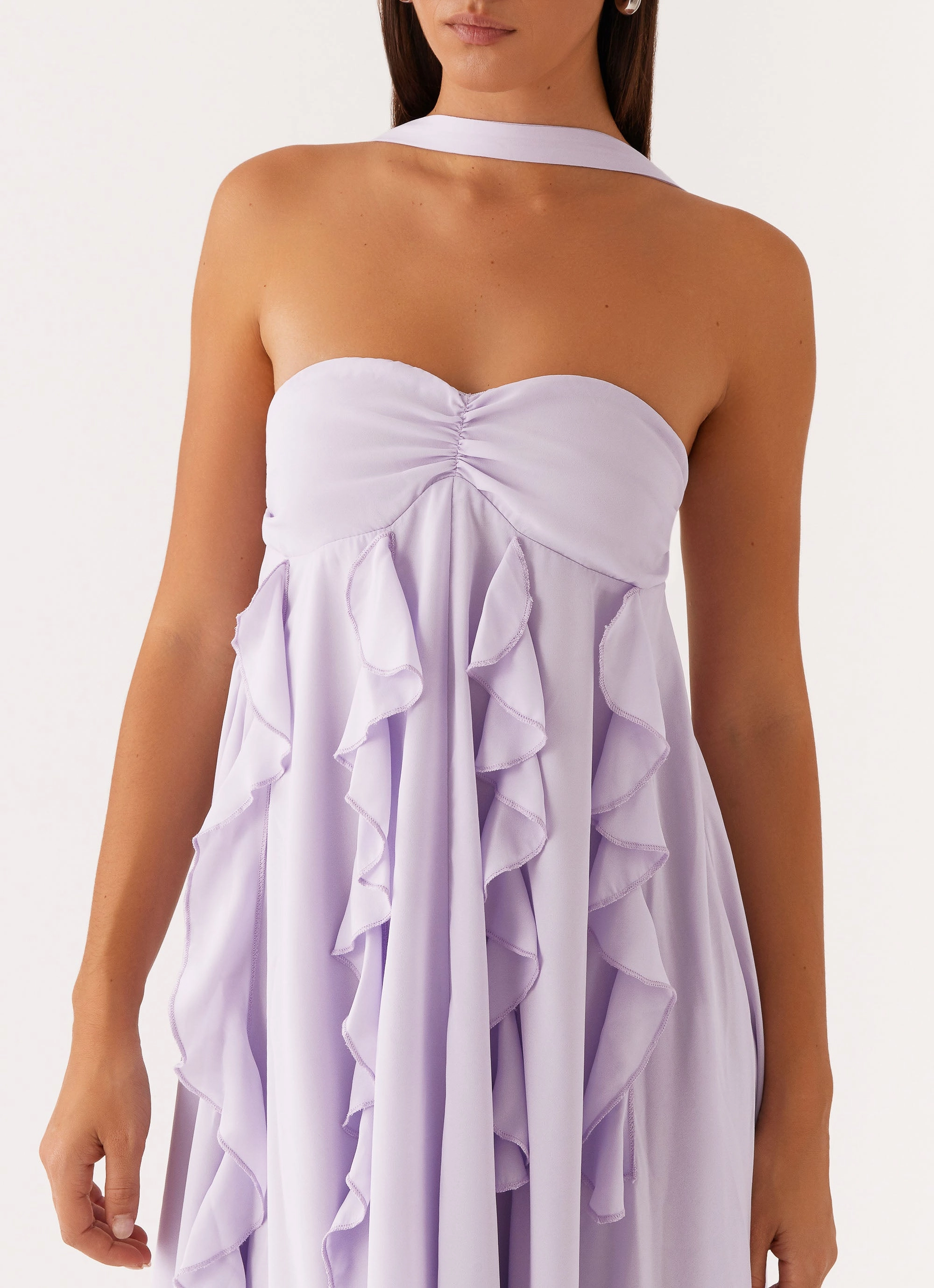 Urban Fit Florence Maxi Dress - Lilac