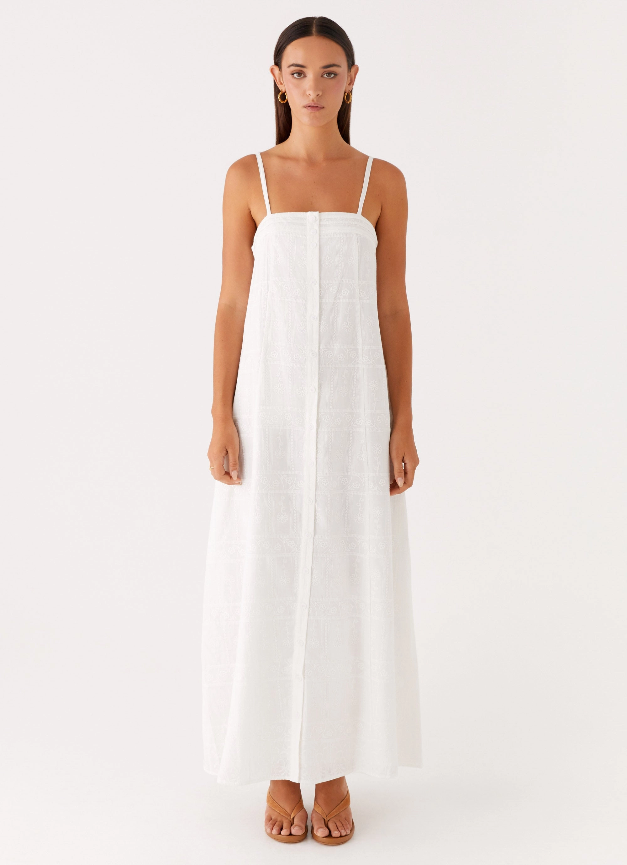 Limited-Edition Cole Maxi Dress - White
