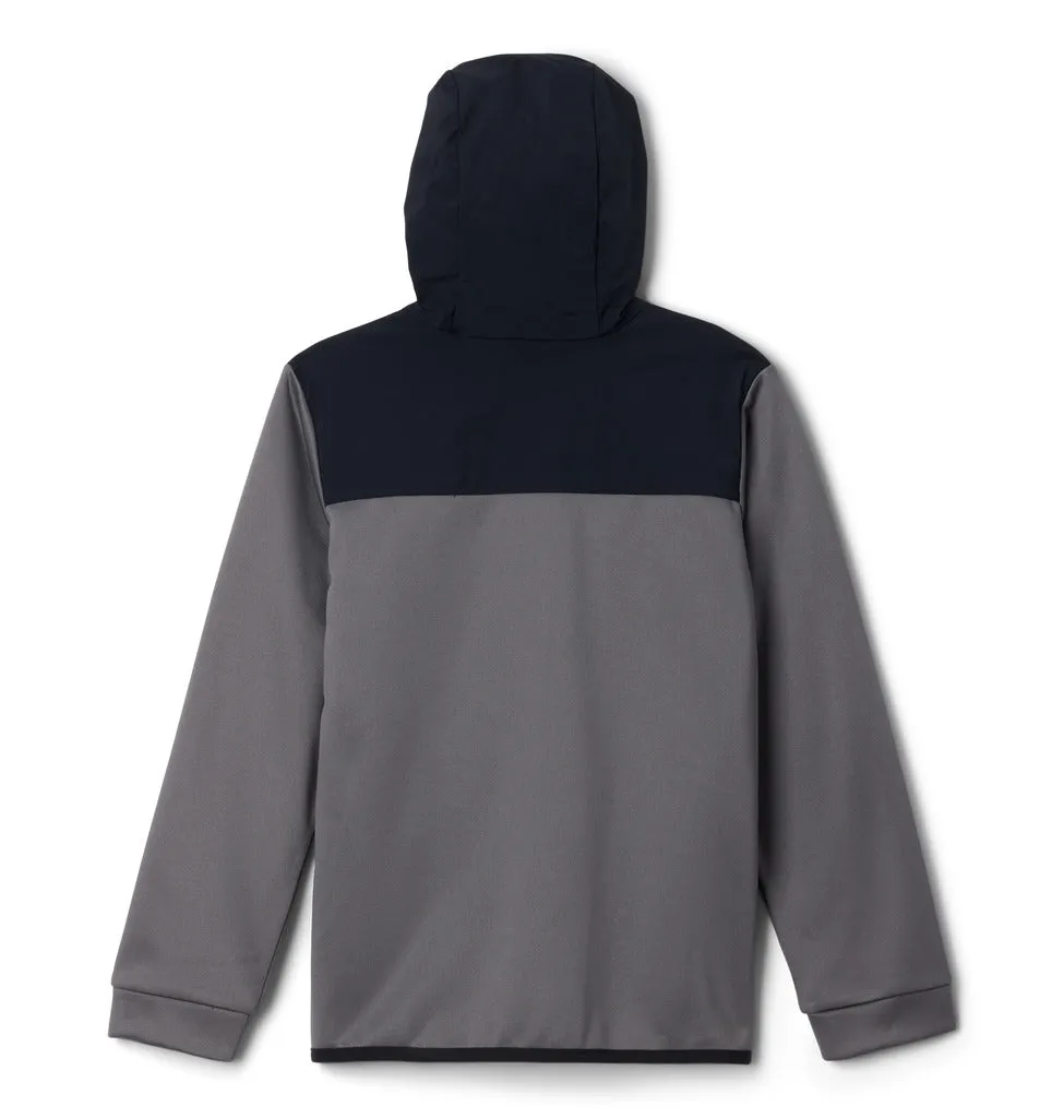 Columbia Tech Fleece Jacket Junior Wool Rain Safe