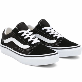 VANS Old Skool Black/True White Shoes Long Walks