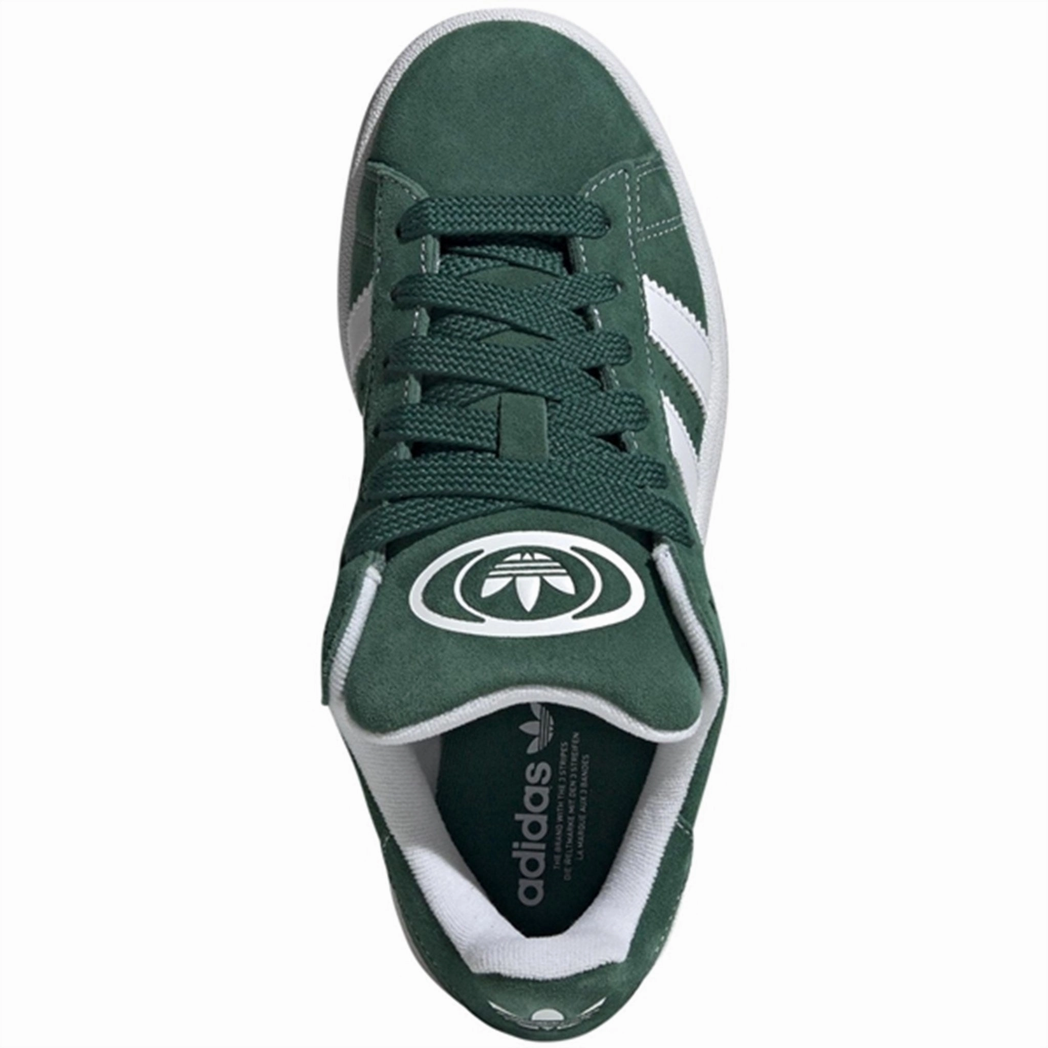adidas Originals CAMPUS 00s J Sneakers Dark Green / Cloud White / Off White AnkleSupport