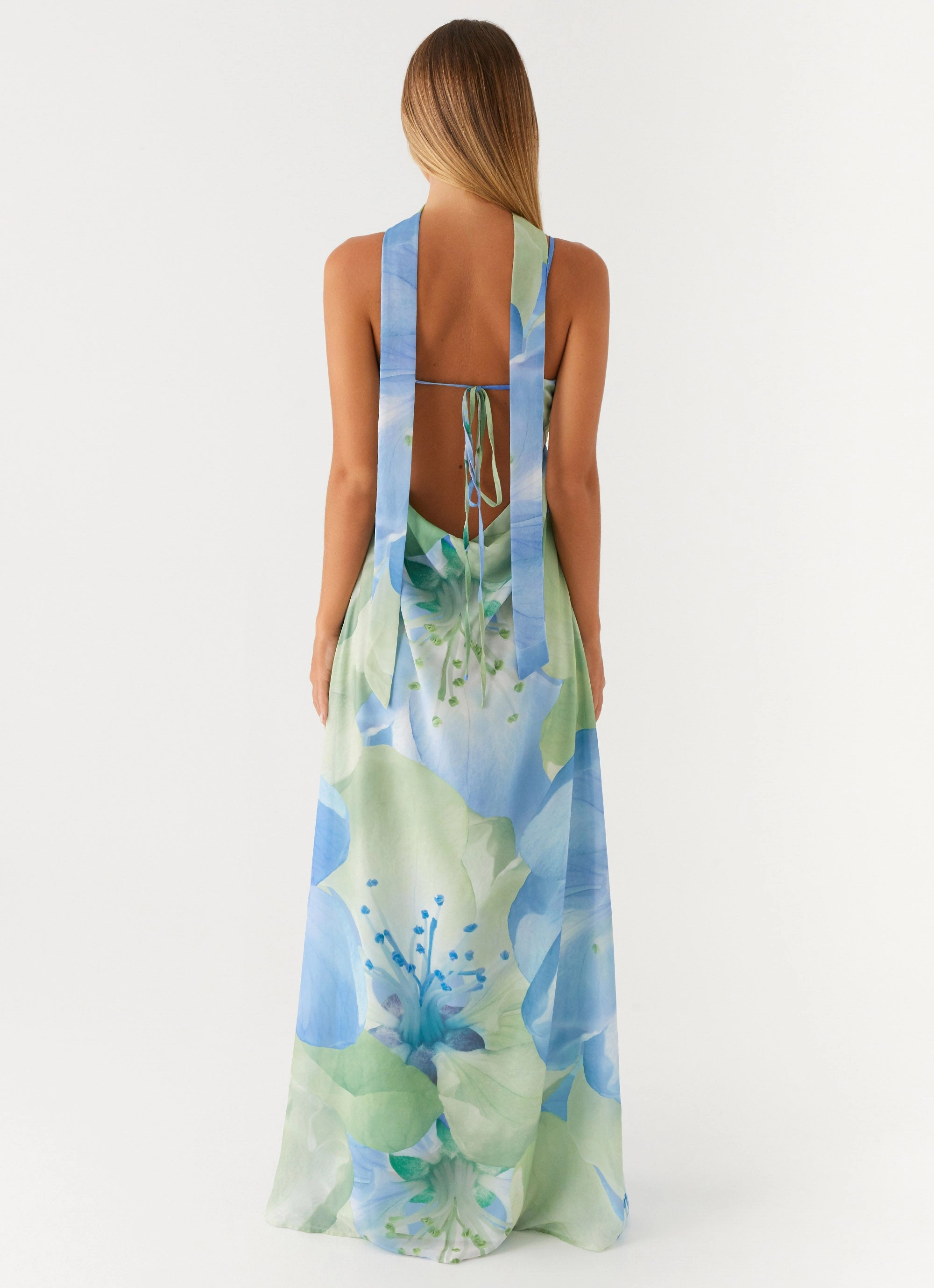 Minimal Details Sanctuary Maxi Dress - Flower Print