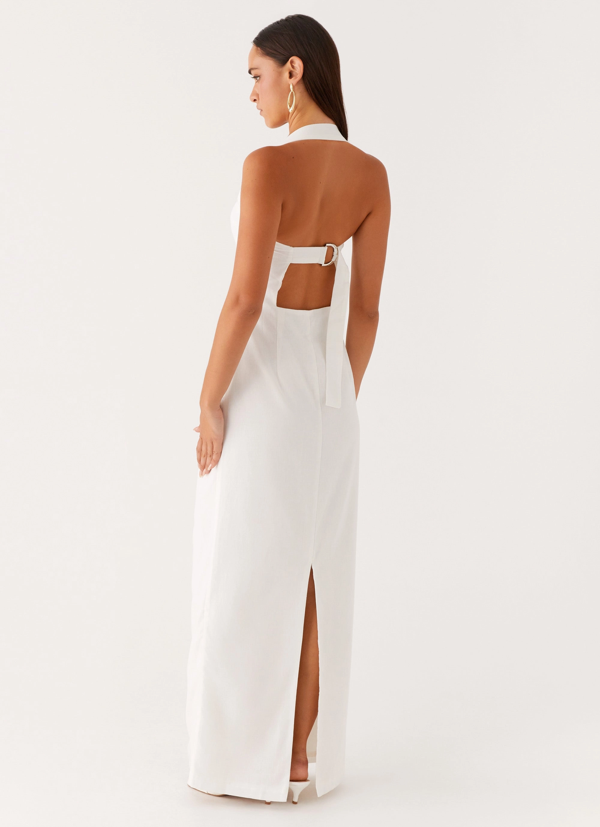 Rumour Has it Maxi Dress - White Gradient Shade