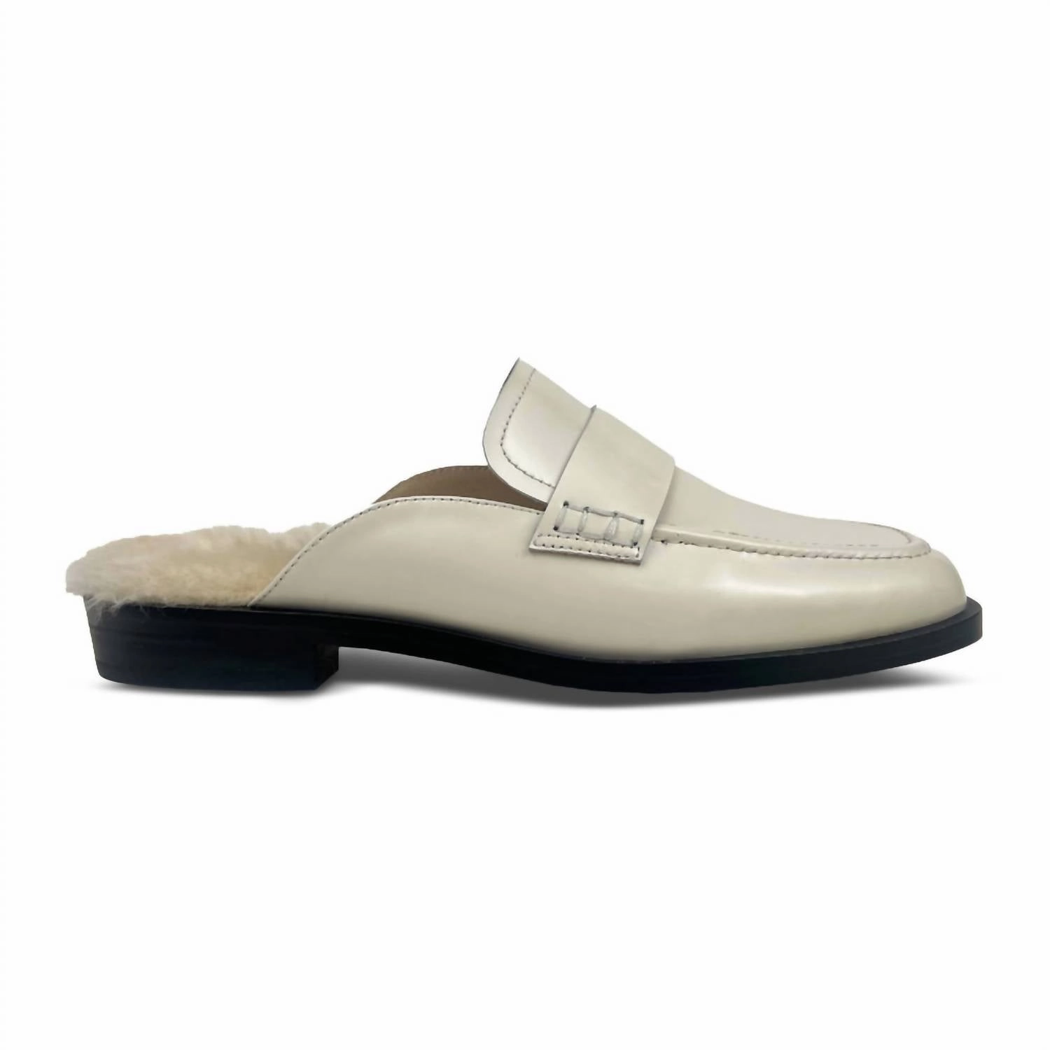 Indoor Use Comfortable Stability Women's Odessa Loafer Mule In Bone