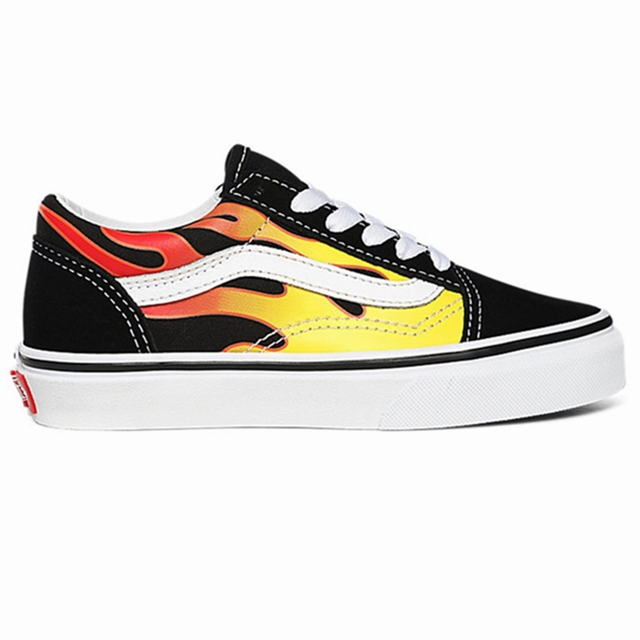 VANS UY Old Skool Flame Sneakers Black/True White Clean Form Core Flex